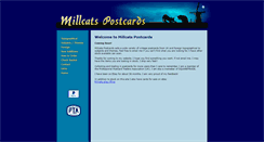 Desktop Screenshot of millcatspostcards.com